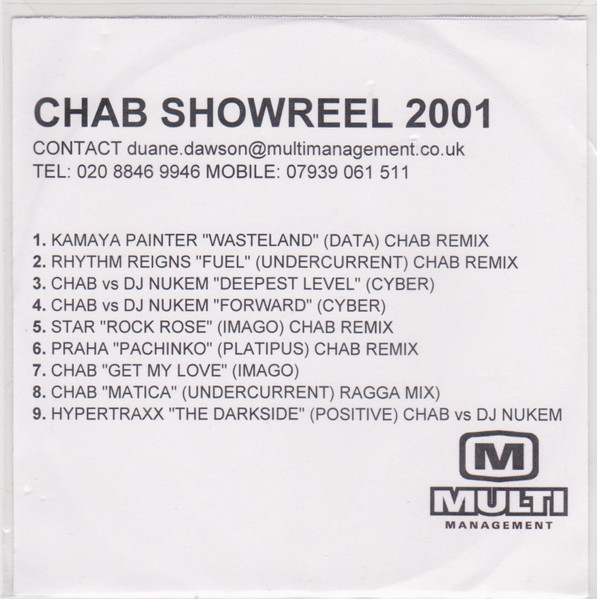 Chab Showreel 2001