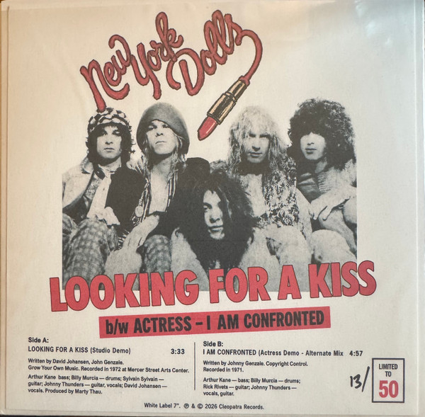 Looking For A Kiss / I Am Confronted