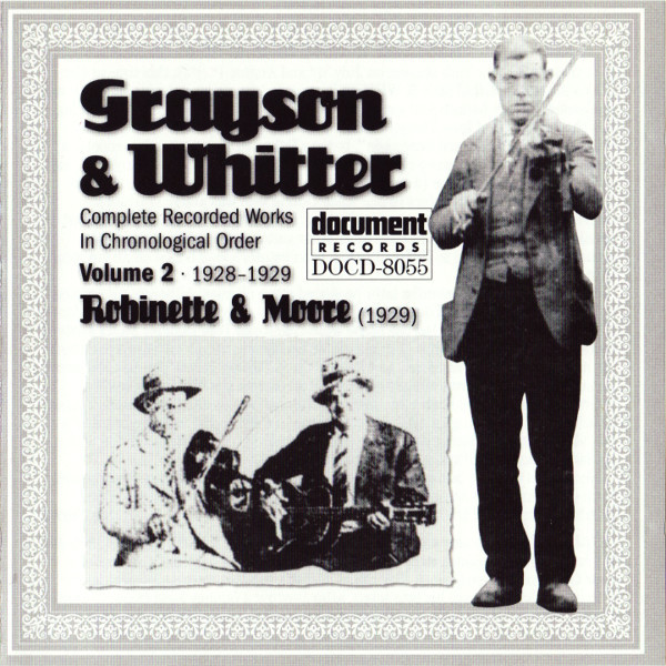 Complete Recorded Works In Chronological Order Volume 2 (1928-1929)  Robinette & Moore (1929)