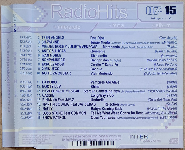 Radio Hits 07-15 (Mayo - C)