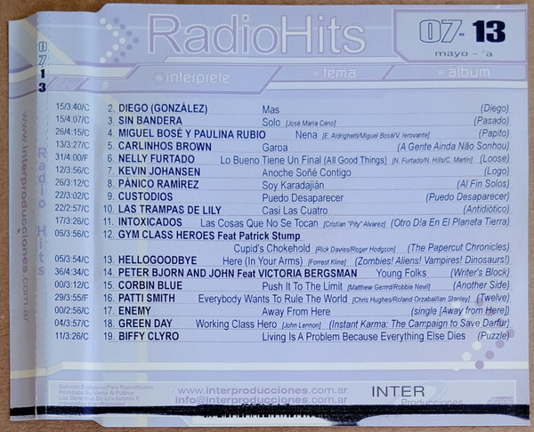 Radio Hits 07-13 (Mayo - A)