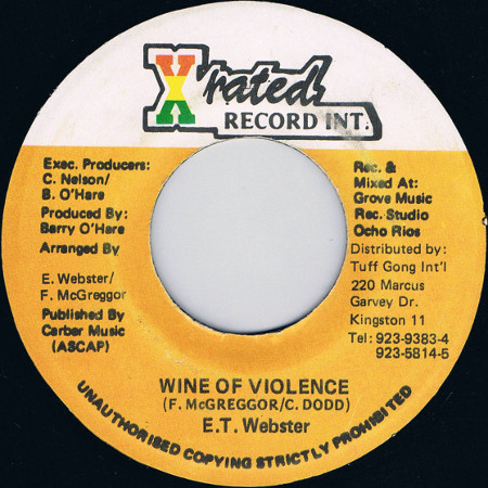 Wine Of Violence