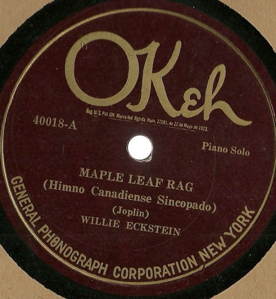 Maple Leaf Rag  / Nickle In The Slot