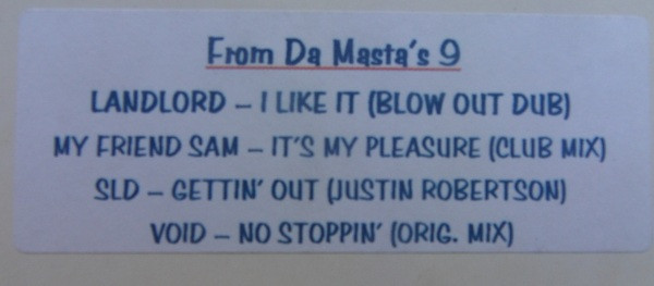 From Da Masta's Vol 9