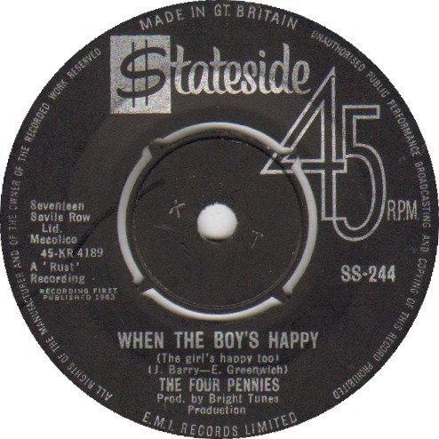 When The Boy's Happy (The Girl's Happy Too)