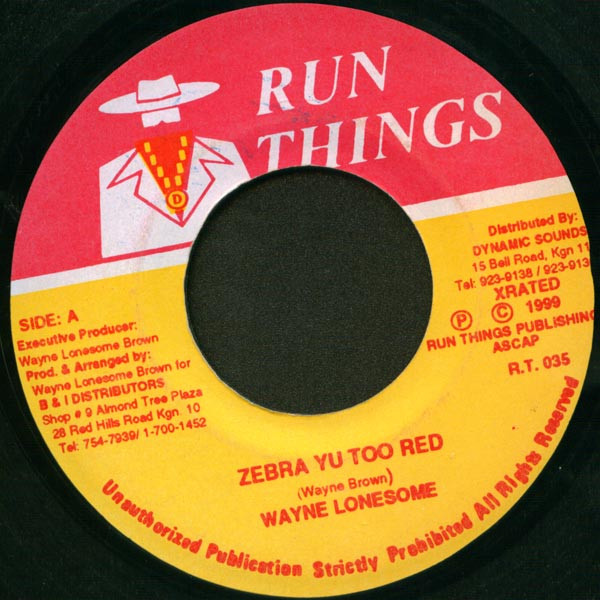 Zebra Yu Too Red