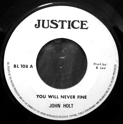 You Will Never Fine / Version