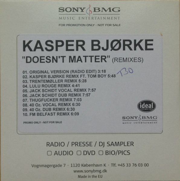 Doesn't Matter (Remixes)