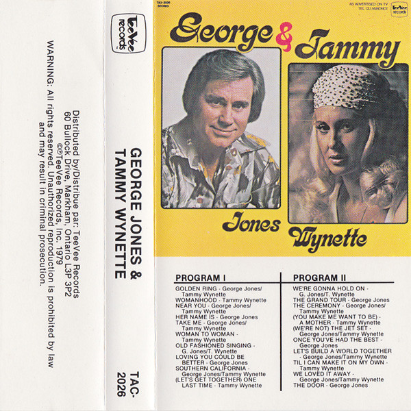 George Jones & Tammy Wynette