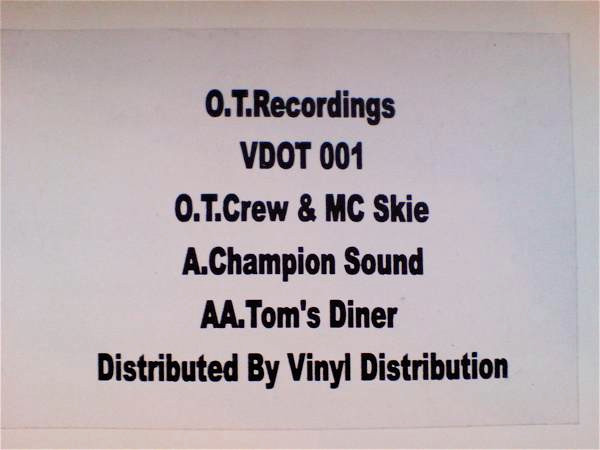 Champion Sound / Tom's Diner