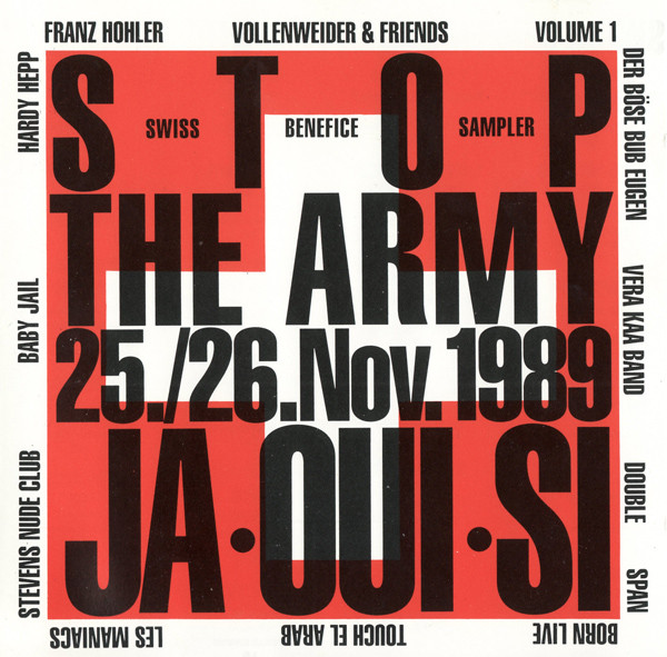 Stop The Army 25./26.Nov.1989 Ja•Oui•Si (Volume 1)