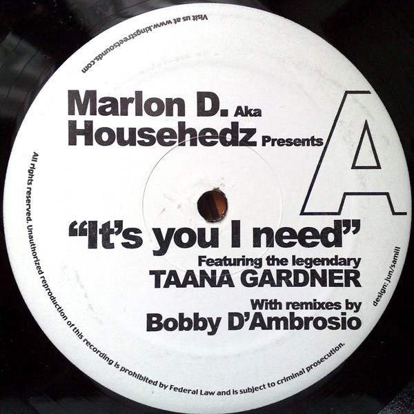 It's You I Need