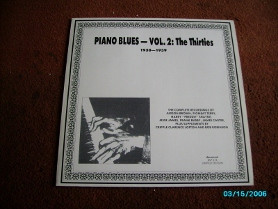Piano Blues - Vol. 2: The Thirties (1930-1939)