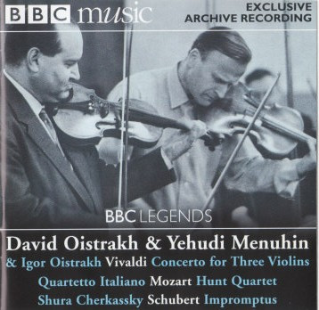 Concerto for Three Violins / Hunt Quartet / Impromptus