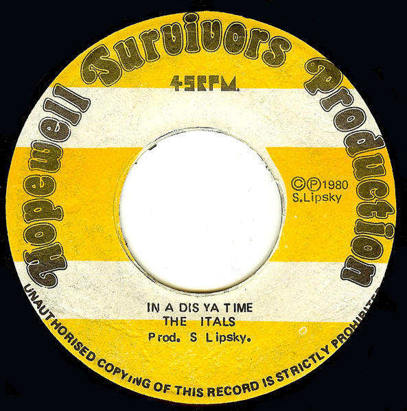 In A Dis Ya Time / Dis Ya Dub