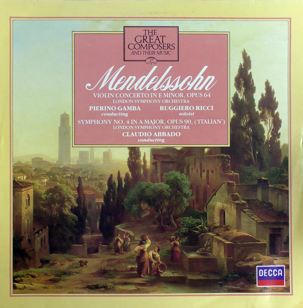 Violin Concerto In E Minor And Symphony No. 4