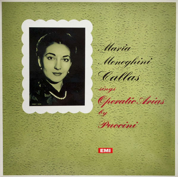 Maria Meneghini Callas Sings Operatic Arias By Puccini