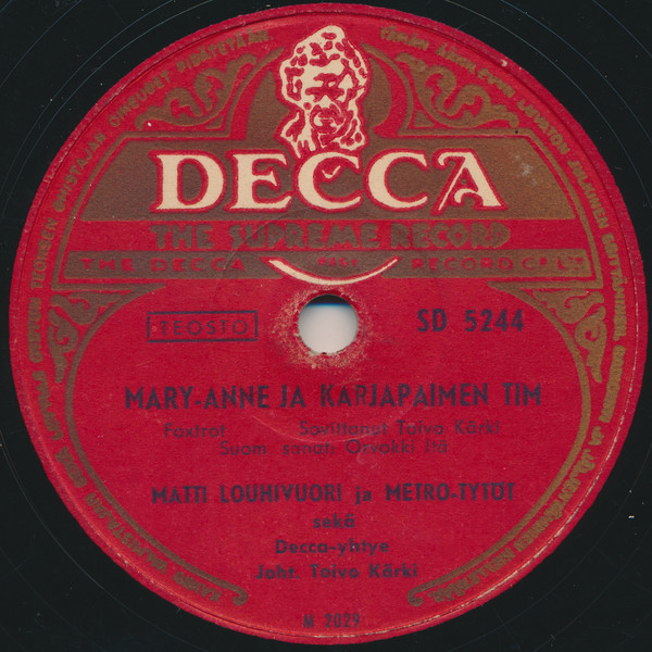 Mary-Anne Ja Karjapaimen Tim / Mummon Kaappikello