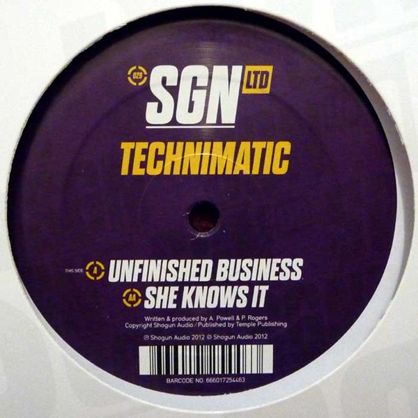 Unfinished Business / She Knows It