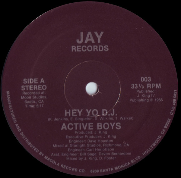 Hey Yo D.J.
