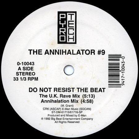 Do Not Resist The Beat