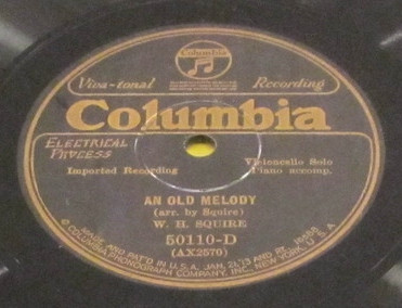 An Old Melody / Melodie In E