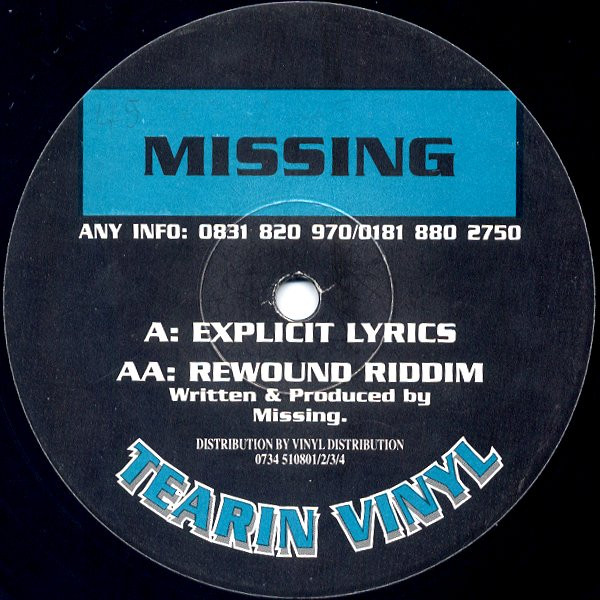 Explicit Lyrics / Rewound Riddim