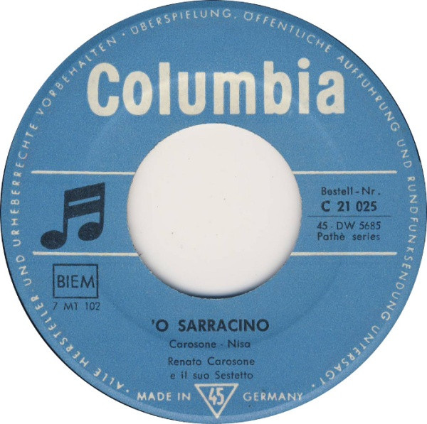 'O Sarracino / Scapricciatiello