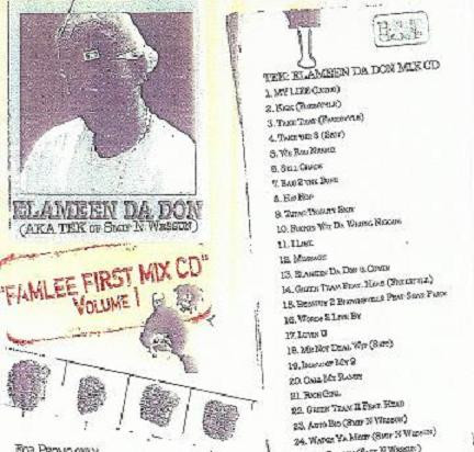 "Famlee First Mix CD" Volume 1