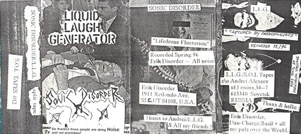 Sonic Disorder/L.L.G. Split Tape