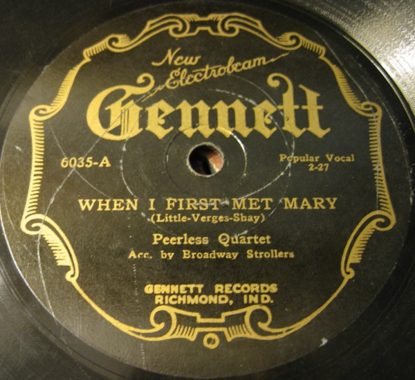 When I First Met Mary / Sam, The Old Accordian Man