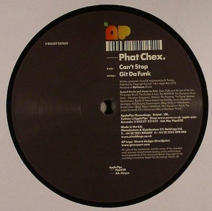 Can't Stop / Git Da Funk
