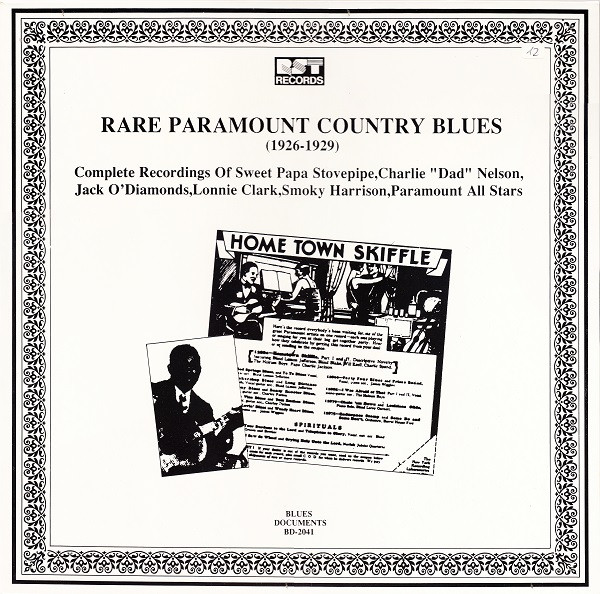 Rare Paramount Country Blues (1926-1929)