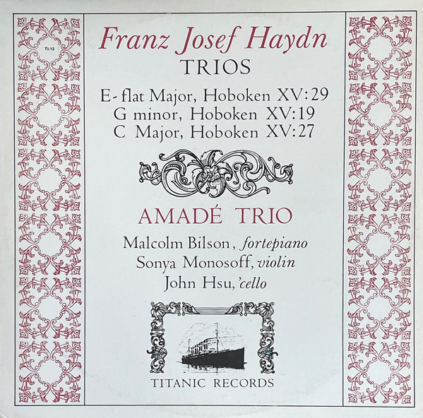 Trios (E-Flat Major, Hoboken XV:29 / G Minor, Hoboken XV:19 / C Major, Hoboken XV:27)
