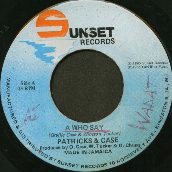 A Who Say