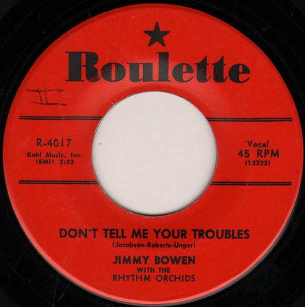 Don't Tell Me Your Troubles