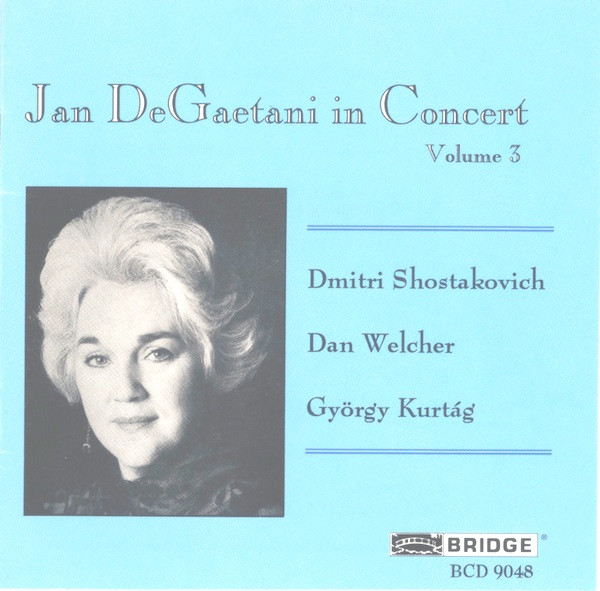 In Concert, Volume 3