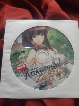 Agarest Generations Of War Zero Soundtrack CD