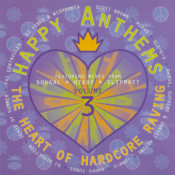 Happy Anthems Volume 3 - The Heart Of Hardcore Raving