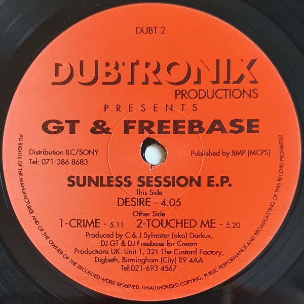 Sunless Session E.P.