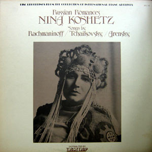 Russian Romances (Songs By Rachmaninoff / Tchaikovsky / Arensky)
