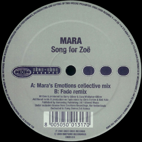 Song For Zoë