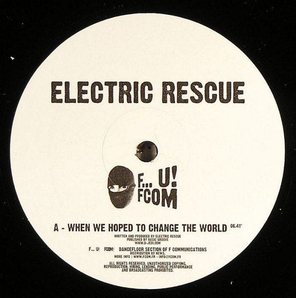 When We Hoped To Change The World / Flavor