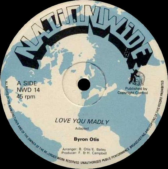 Love You Madly / Ital Serenade