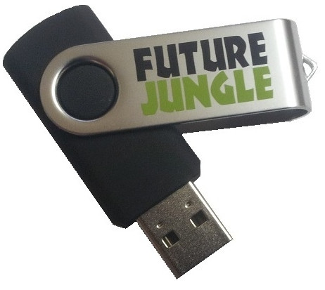 Future Jungle USB Keyring