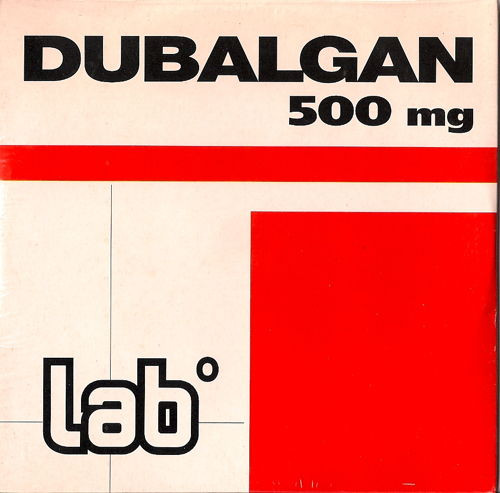 Dubalgan 500 Mg