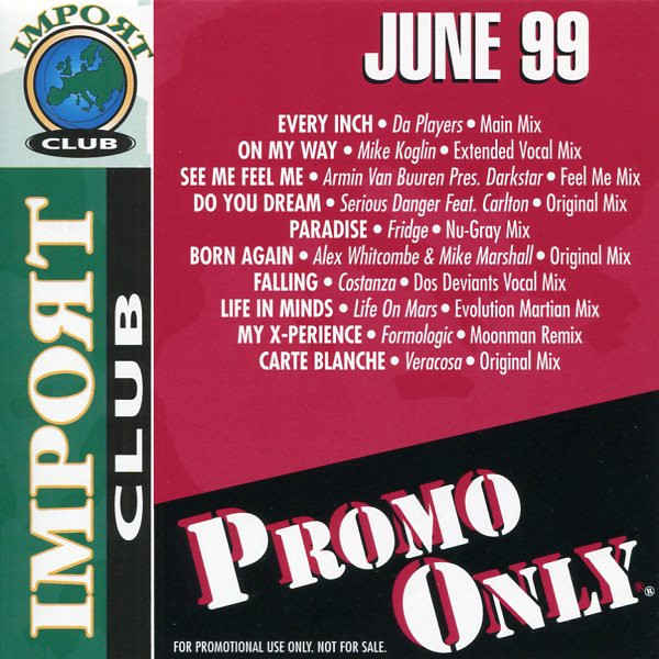 Promo Only Import Club: June 99