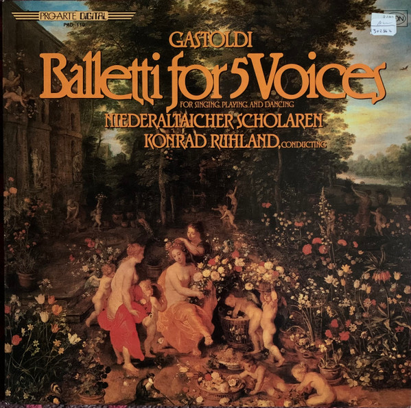 Balletti For 5 Voices For Singing, Playing And Dancing
