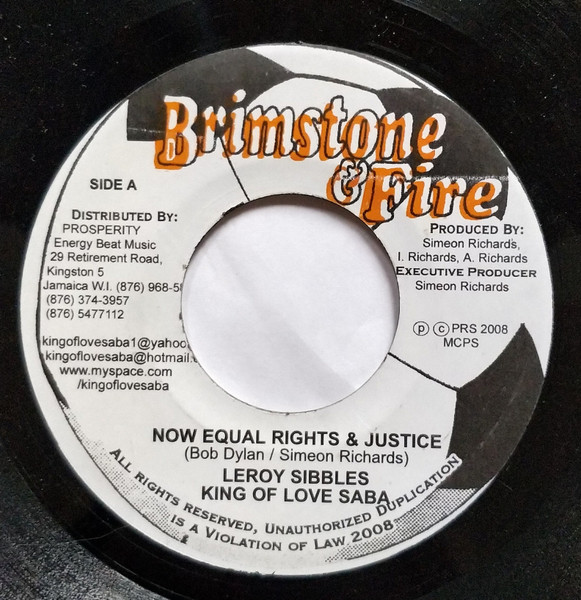 The Teachings Of H.I.M. / Now Equal Rights And Justice