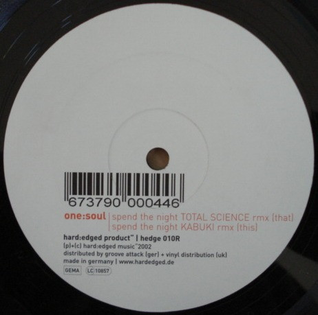 Spend The Night (Total Science Rmx) / Spend The Night (Kabuki Rmx)